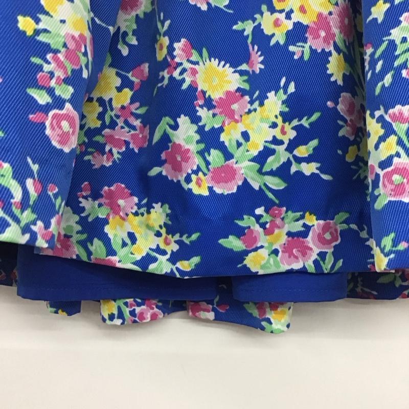 ポロラルフローレン POLO RALPH LAUREN スカート ミニスカート ミニスカート フレアスカート 花柄スカート L プリント マルチカラー / マルチカラー /  レディース USED 古着 中古 10136112