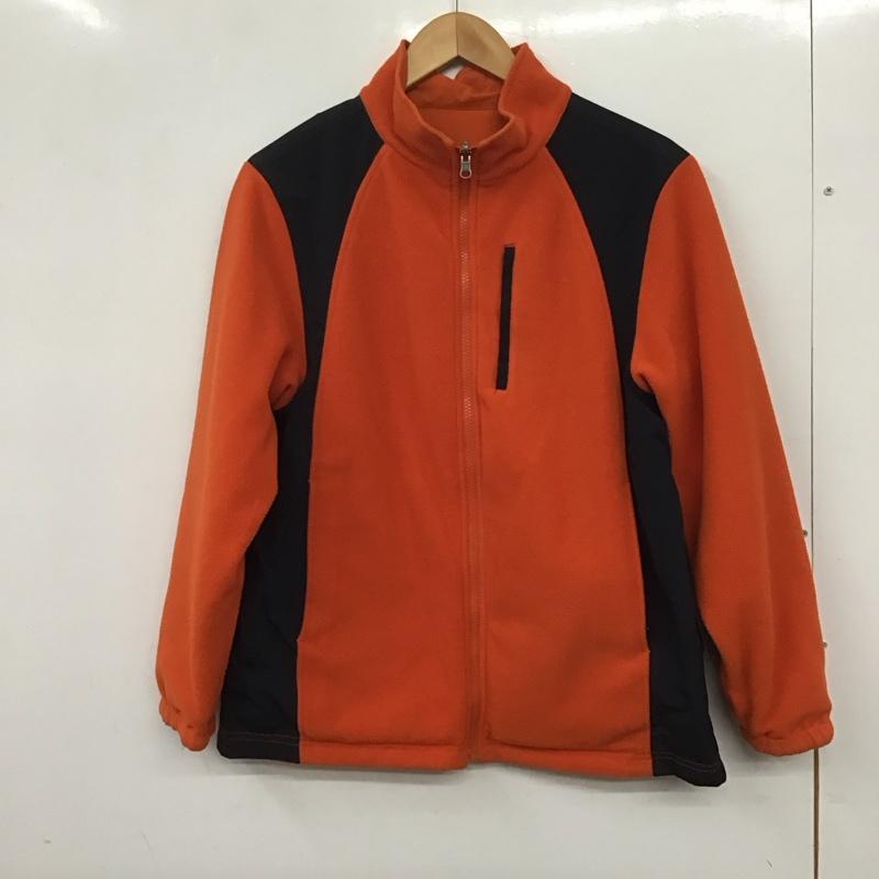 エルエルビーン L.L.Bean ジャケット、上着 ジャケット、ブレザー ジップアップジャケット フリースジャケット ナイロンジャケット リバーシブル XL ロゴ、文字 橙 / オレンジ /  ボーイズ USED 古着 中古 10136141