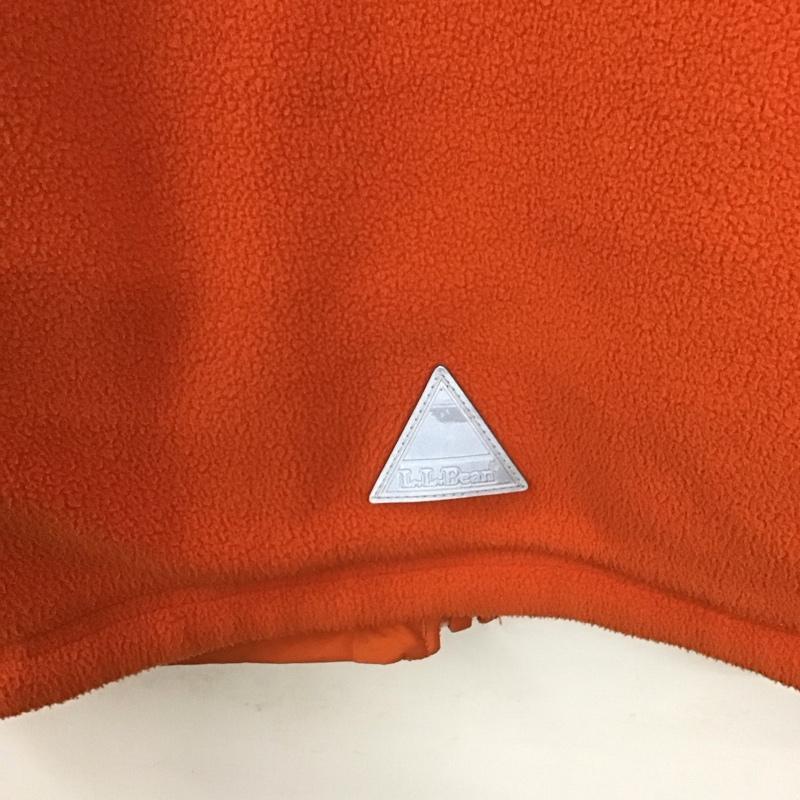 エルエルビーン L.L.Bean ジャケット、上着 ジャケット、ブレザー ジップアップジャケット フリースジャケット ナイロンジャケット リバーシブル XL ロゴ、文字 橙 / オレンジ /  ボーイズ USED 古着 中古 10136141