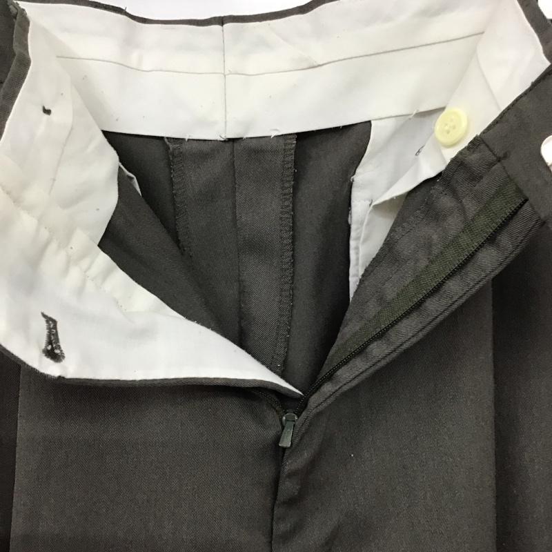古着 USED パンツ スラックス スラックスパンツ ワイドパンツ センタータックパンツ 古着 34 無地 灰 / グレー /  メンズ USED 古着 中古 10136202