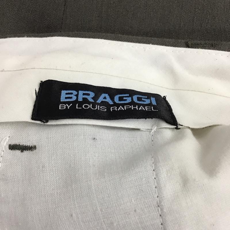 古着 USED パンツ スラックス スラックスパンツ ワイドパンツ センタータックパンツ 古着 34 無地 灰 / グレー /  メンズ USED 古着 中古 10136202