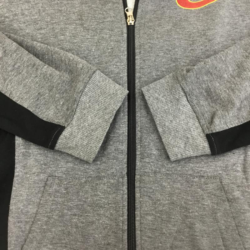 エヌビーエー NBA パーカー 長袖 ジップパーカー XL ロゴ、文字 灰 / グレー /  メンズ USED 古着 中古 10136208