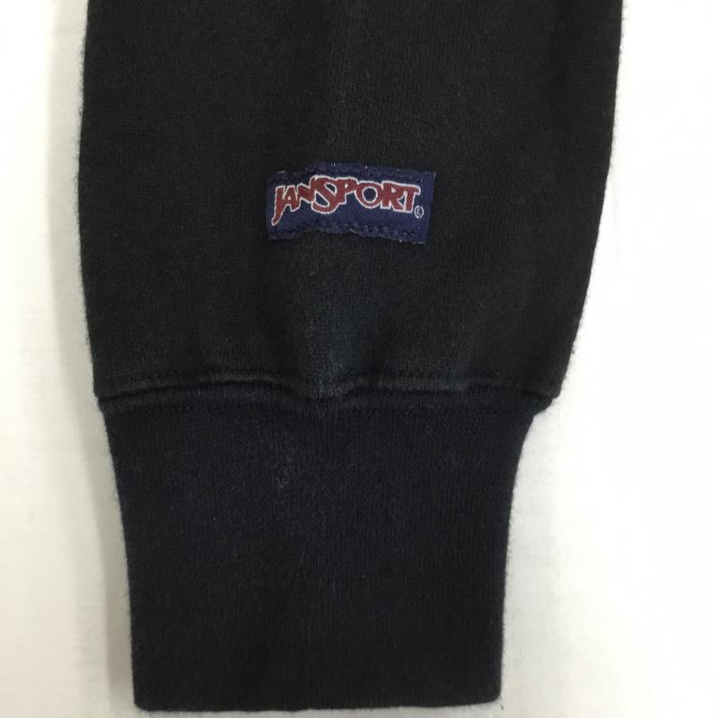 ジャンスポーツ JANSPORT パーカー 長袖 UNIVERSITY OF THE PACIFIC パシフィック大学 M ロゴ、文字 黒 / ブラック /  メンズ USED 古着 中古 10136212