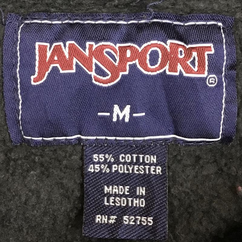 ジャンスポーツ JANSPORT パーカー 長袖 UNIVERSITY OF THE PACIFIC パシフィック大学 M ロゴ、文字 黒 / ブラック /  メンズ USED 古着 中古 10136212