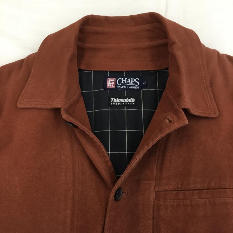 チャップスラルフローレン CHAPSRALPHLAUREN ジャケット、上着 ジャケット、ブレザー L 無地 茶 / ブラウン /  メンズ USED 古着 中古 10136213