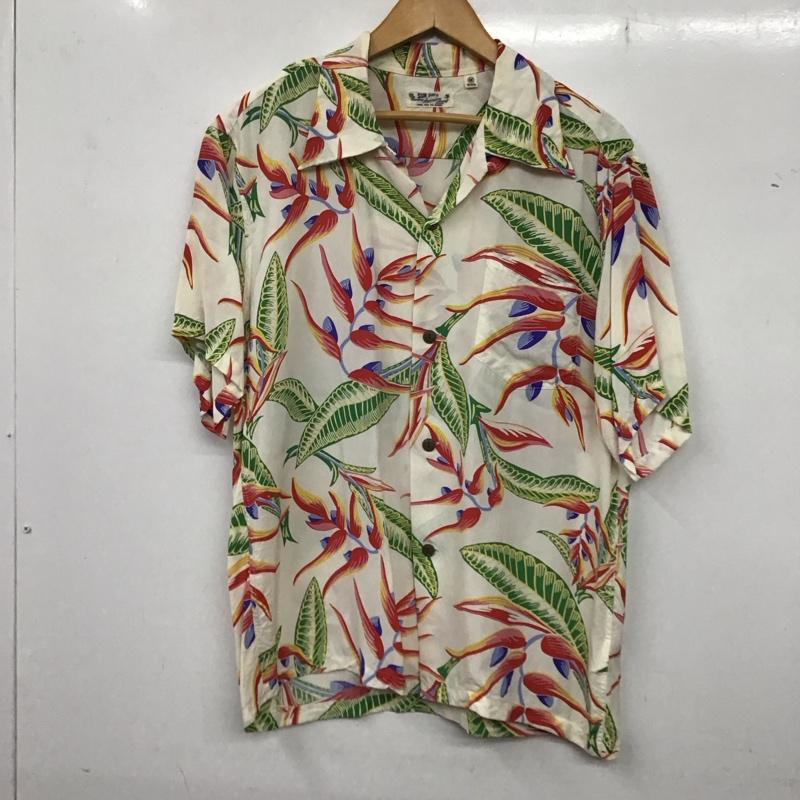 サンサーフ SUN SURF シャツ、ブラウス 半袖 半袖シャツ プリントシャツ ポケットシャツ アロハシャツ M プリント マルチカラー / マルチカラー /  メンズ USED 古着 中古 10136232