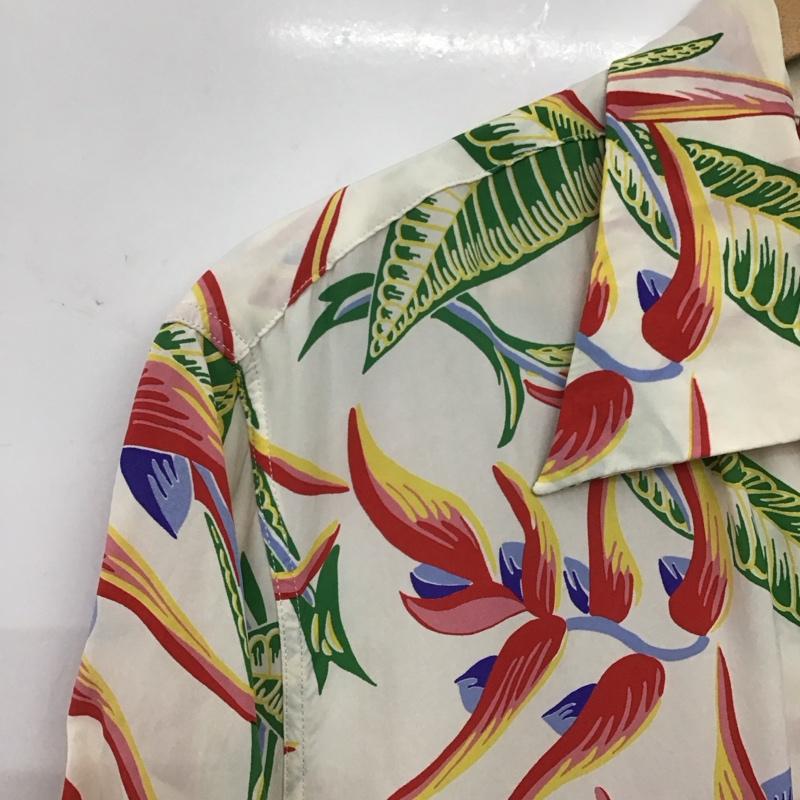 サンサーフ SUN SURF シャツ、ブラウス 半袖 半袖シャツ プリントシャツ ポケットシャツ アロハシャツ M プリント マルチカラー / マルチカラー /  メンズ USED 古着 中古 10136232