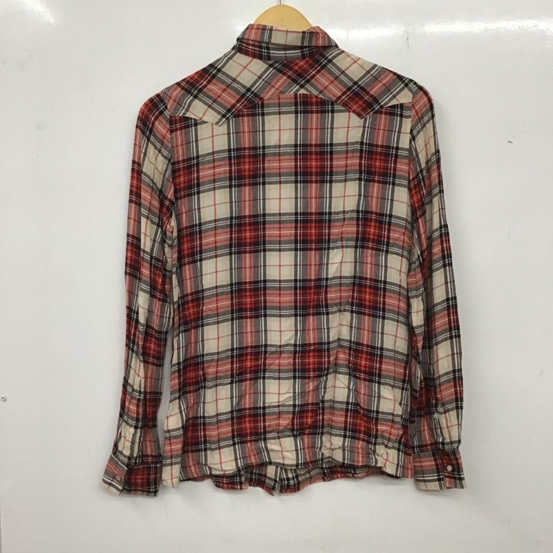 ディーゼル DIESEL シャツ、ブラウス 長袖 長袖シャツ チェックシャツ カラーシャツ ウエスタンシャツ XS チェック マルチカラー / マルチカラー /  レディース USED 古着 中古 10136264