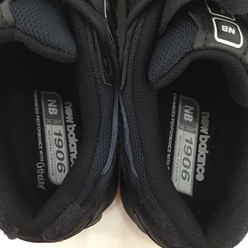 ニューバランス New Balance スニーカー スニーカー M1906DAR Deep Sea atmos 27cm 箱有 27.0cm ロゴ、文字 黒 / ブラック / X 紺 / ネイビー /  メンズ USED 古着 中古 10136279