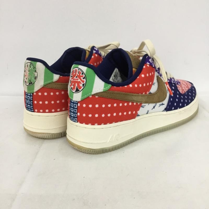 ナイキ NIKE スニーカー スニーカー DM6229-470 WMNS AIR FORCE 1 07 LV8 MATSURI 28cm 28.0cm 総柄 マルチカラー / マルチカラー /  メンズ USED 古着 中古 10136284