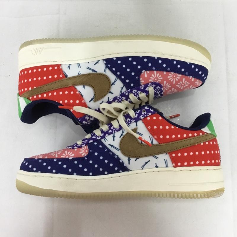 ナイキ NIKE スニーカー スニーカー DM6229-470 WMNS AIR FORCE 1 07 LV8 MATSURI 28cm 28.0cm 総柄 マルチカラー / マルチカラー /  メンズ USED 古着 中古 10136284