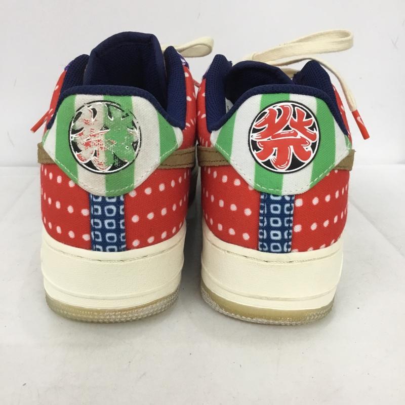 ナイキ NIKE スニーカー スニーカー DM6229-470 WMNS AIR FORCE 1 07 LV8 MATSURI 28cm 28.0cm 総柄 マルチカラー / マルチカラー /  メンズ USED 古着 中古 10136284