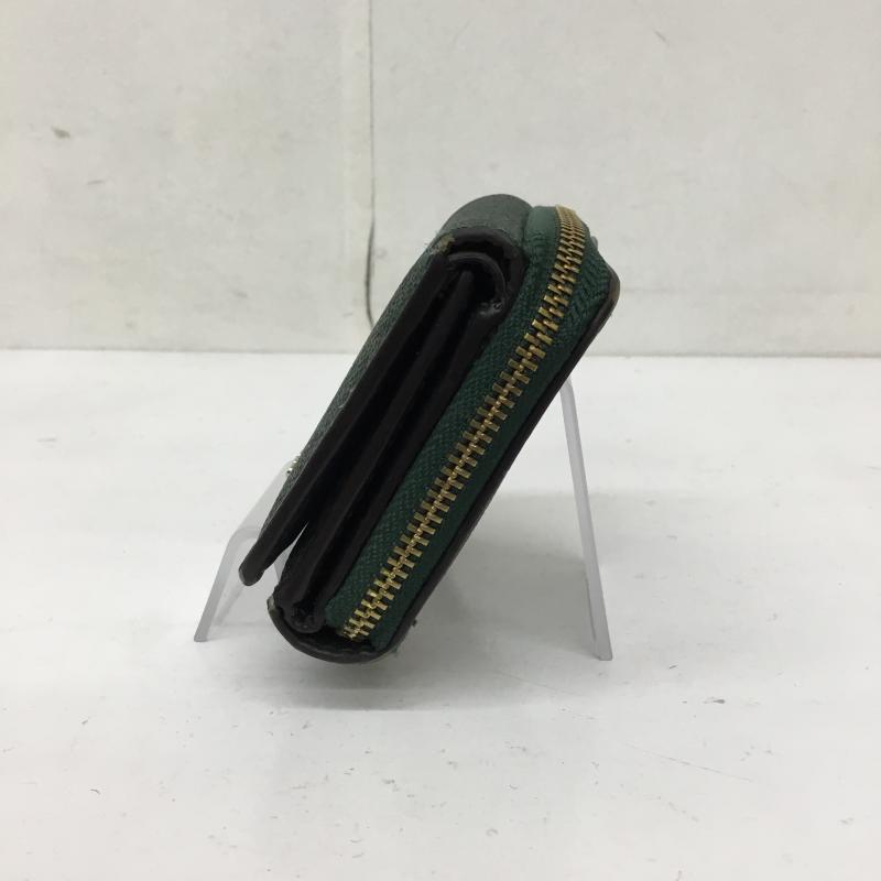 マイケルコース MICHAEL KORS 財布 コンパクト財布 総柄 緑 / グリーン /  レディース USED 古着 中古 10136314