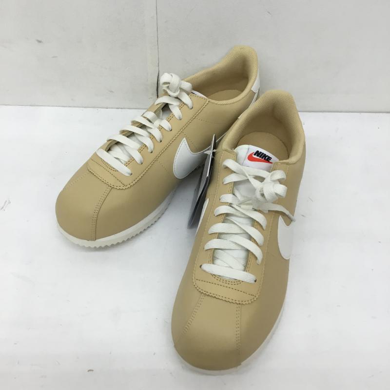 ナイキ NIKE スニーカー スニーカー DN1791-200 Women s Cortez Sesame/White ウィメンズ コルテッツセサミ/ホワイト 28.5cm ロゴ、文字 ベージュ / ベージュ / X 白 / ホワイト /  メンズ USED 古着 中古 10136321