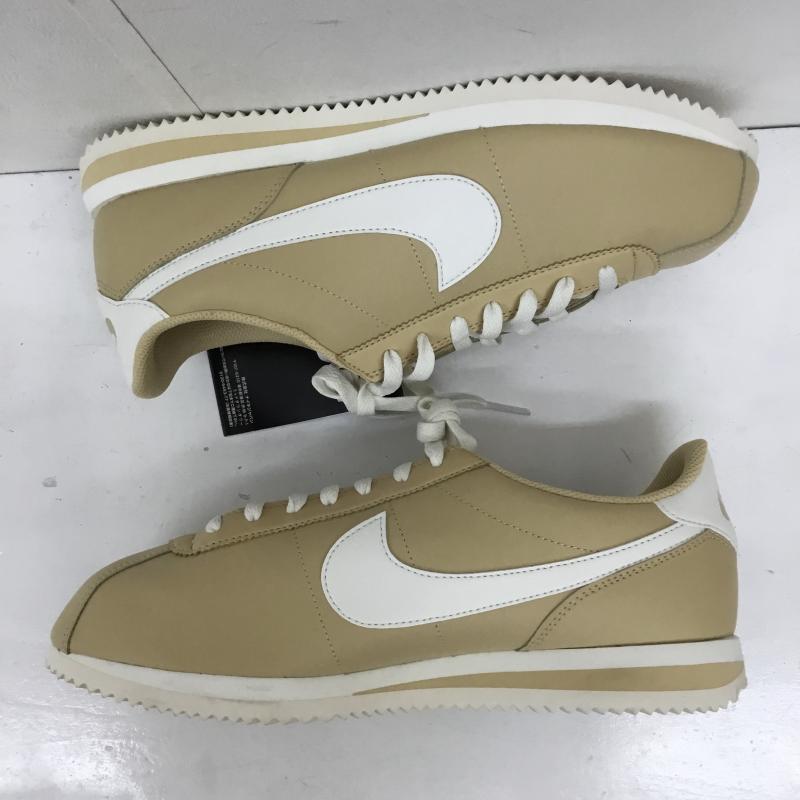 ナイキ NIKE スニーカー スニーカー DN1791-200 Women s Cortez Sesame/White ウィメンズ コルテッツセサミ/ホワイト 28.5cm ロゴ、文字 ベージュ / ベージュ / X 白 / ホワイト /  メンズ USED 古着 中古 10136321
