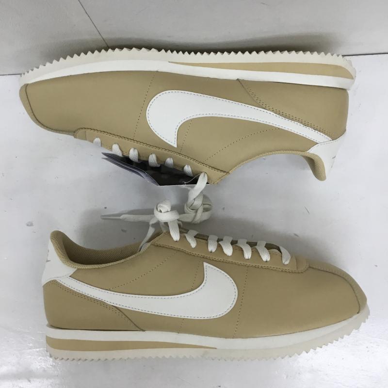 ナイキ NIKE スニーカー スニーカー DN1791-200 Women s Cortez Sesame/White ウィメンズ コルテッツセサミ/ホワイト 28.5cm ロゴ、文字 ベージュ / ベージュ / X 白 / ホワイト /  メンズ USED 古着 中古 10136321