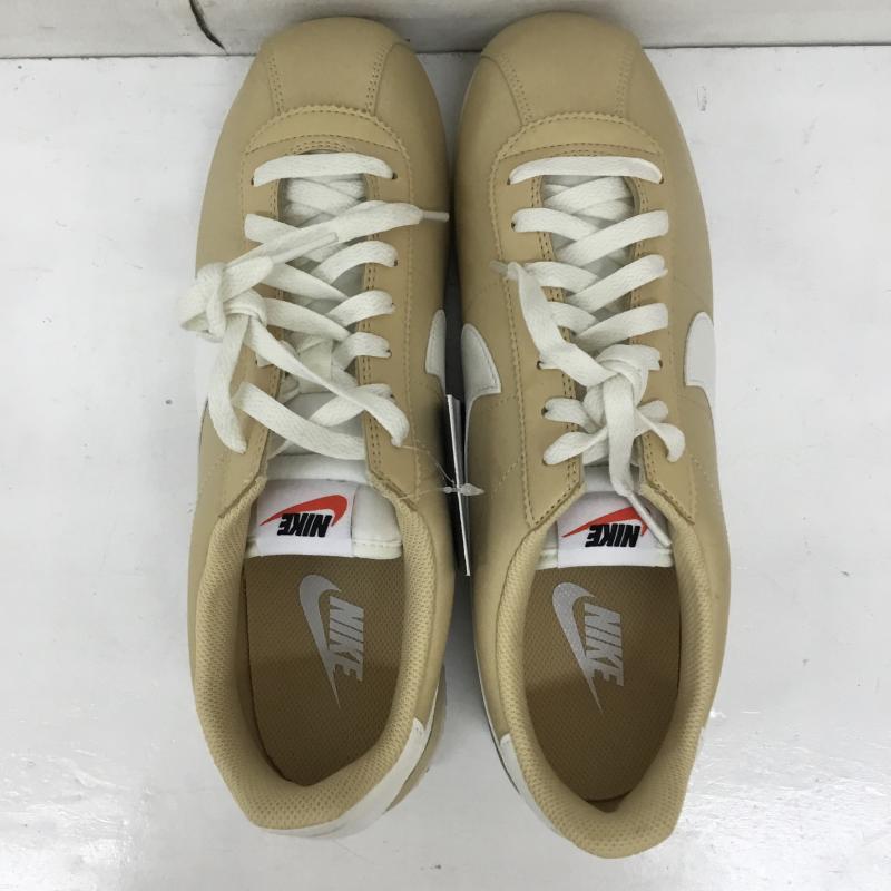 ナイキ NIKE スニーカー スニーカー DN1791-200 Women s Cortez Sesame/White ウィメンズ コルテッツセサミ/ホワイト 28.5cm ロゴ、文字 ベージュ / ベージュ / X 白 / ホワイト /  メンズ USED 古着 中古 10136321