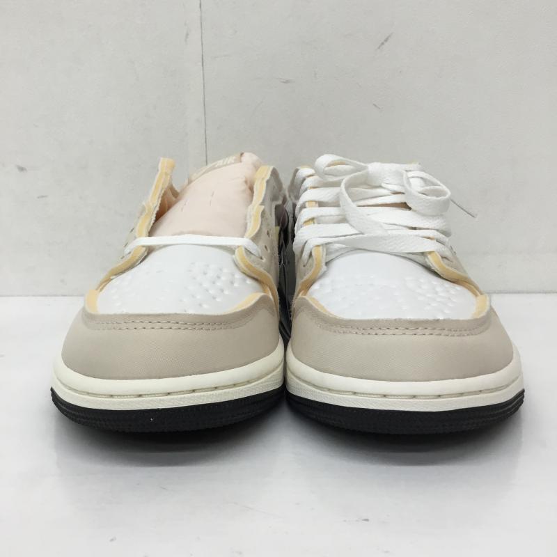 ナイキ NIKE スニーカー スニーカー DV0982-100 Nike Air Jordan 1 Low OG EX Coconut Milk ホワイト アンド ココナッツ ミルク 27.0cm ロゴ、文字 白 / ホワイト / X ベージュ / ベージュ /  メンズ USED 古着 中古 10136325