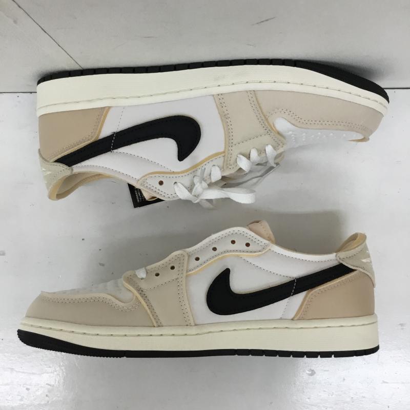 ナイキ NIKE スニーカー スニーカー DV0982-100 Nike Air Jordan 1 Low OG EX Coconut Milk ホワイト アンド ココナッツ ミルク 27.0cm ロゴ、文字 白 / ホワイト / X ベージュ / ベージュ /  メンズ USED 古着 中古 10136325