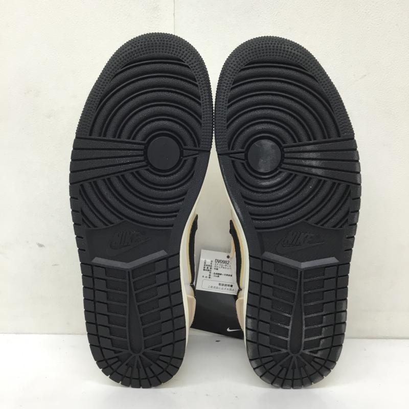 ナイキ NIKE スニーカー スニーカー DV0982-100 Nike Air Jordan 1 Low OG EX Coconut Milk ホワイト アンド ココナッツ ミルク 27.0cm ロゴ、文字 白 / ホワイト / X ベージュ / ベージュ /  メンズ USED 古着 中古 10136325
