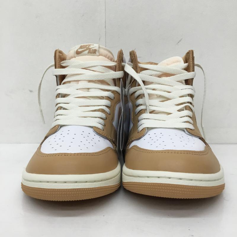 ナイキ NIKE スニーカー スニーカー FN6622-201 Women s AIR JORDAN エアジョーダン ナイキ ウィメンズ エアジョーダン1 レトロ ハイ OG プラリネ 28.5cm ロゴ、文字 白 / ホワイト / X 茶 / ブラウン /  メンズ USED 古着 中古 10136330