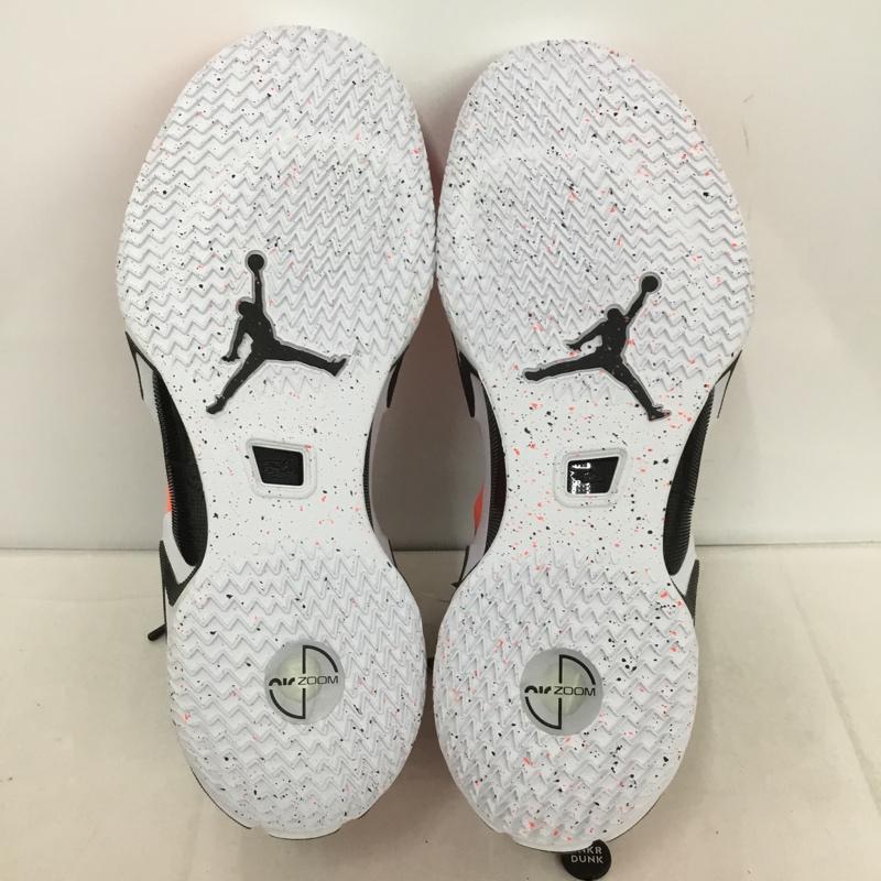 ナイキ NIKE スニーカー スニーカー DH0832-660 AIR JORDAN 36 LOW PF 27.5cm 箱有 27.5cm ワンポイント 黒 / ブラック / X 白 / ホワイト / X 赤 / レッド /  メンズ USED 古着 中古 10136360