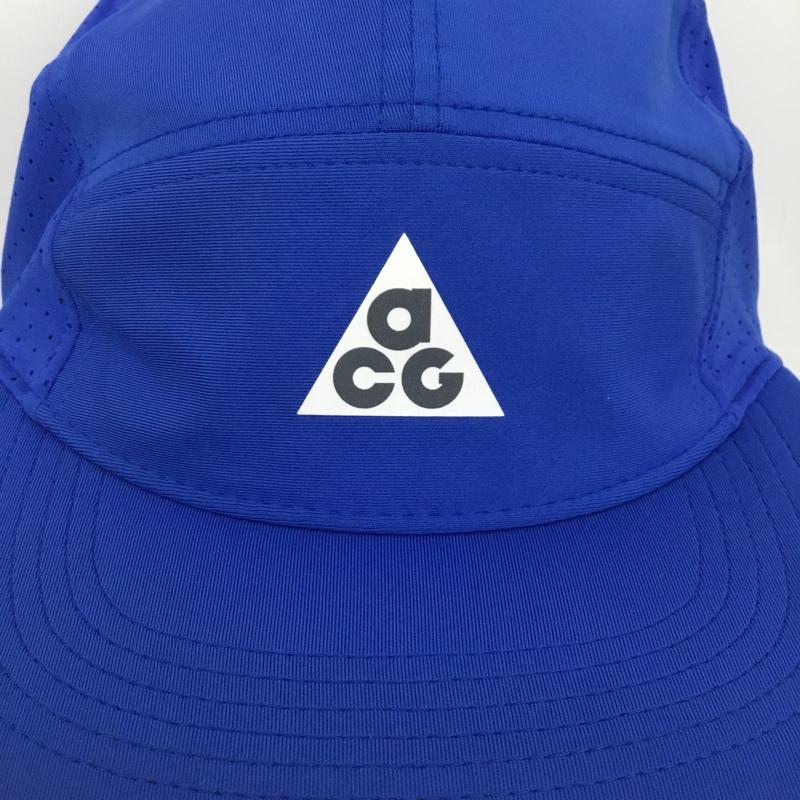 ナイキ NIKE 帽子 キャップ HJ7021-480 ACG フライアンストラクチャードケープキャップ ロゴ、文字 青 / ブルー /  メンズ USED 古着 中古 10136387
