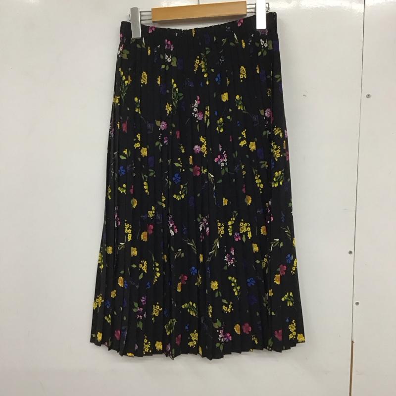 ザラ ZARA TRAFALUC スカート ロングスカート ロングスカート フレアスカート カジュアルスカート プリーツ S プリント マルチカラー / マルチカラー /  レディース USED 古着 中古 10136413