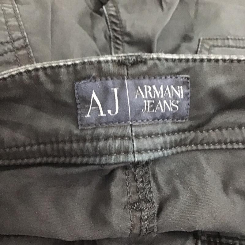アルマーニジーンズ ARMANI JEANS パンツ デニム、ジーンズ スリムパンツ ストレッチパンツ カジュアルパンツ 27インチ 無地 黒 / ブラック /  レディース USED 古着 中古 10136415