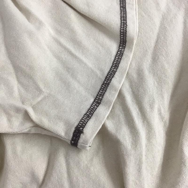 エヘカソポ ehka sopo Tシャツ 半袖 fld-1210182 コントラストステッチラグランTシャツ クルーネックカットソー FREE 無地 ベージュ / ベージュ /  レディース USED 古着 中古 10136426