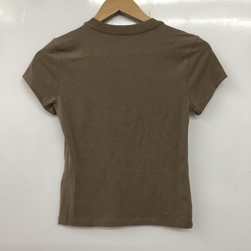 ナイキ NIKE Tシャツ 半袖 fv5509-233 スポーツウェアチルニット 半袖カットソー スポーツウェア XS ロゴ、文字 茶 / ブラウン /  レディース USED 古着 中古 10136438