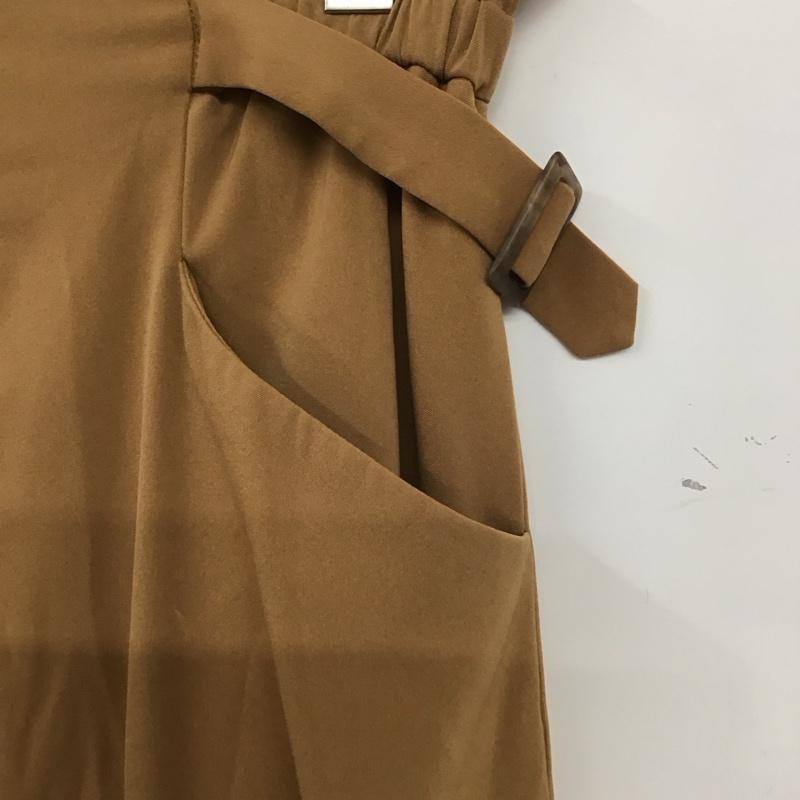 ビームス ハート BEAMS HEART スカート ロングスカート M 無地 茶 / ブラウン /  レディース USED 古着 中古 10136501