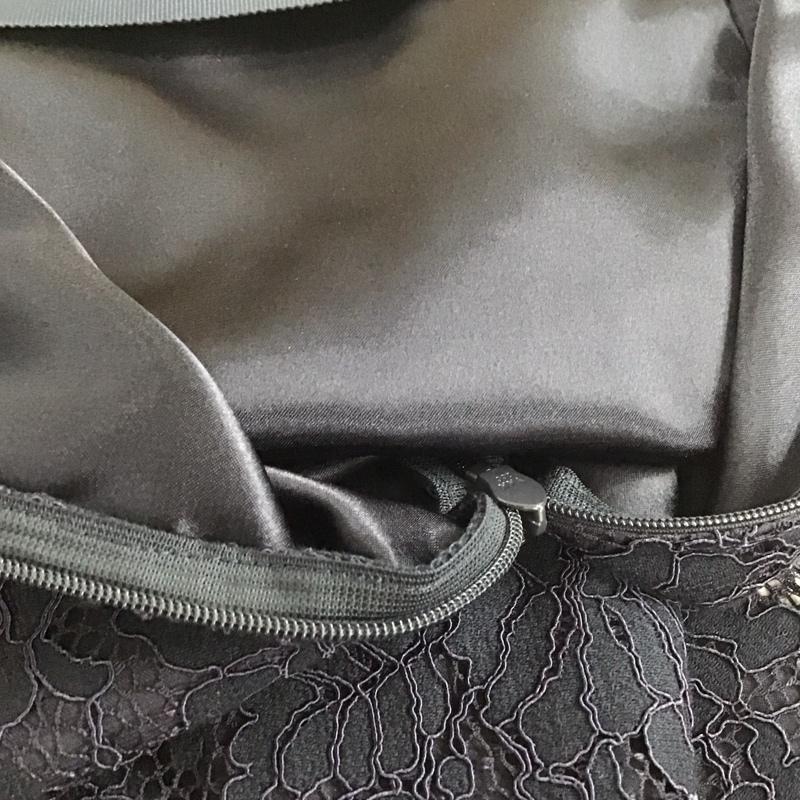 ユナイテッドアローズグリーンレーベルリラクシング UNITED ARROWS green label relaxing スカート ひざ丈スカート 3524-169-2073 CS レース タイト スカート 38  紺 / ネイビー /  レディース USED 古着 中古 10136502