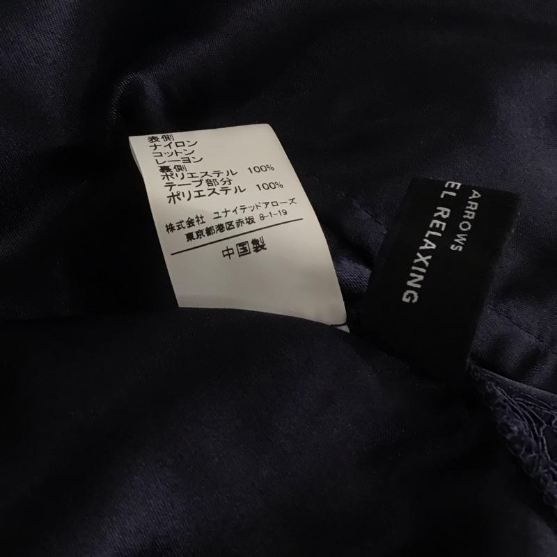 ユナイテッドアローズグリーンレーベルリラクシング UNITED ARROWS green label relaxing スカート ひざ丈スカート 3524-169-2073 CS レース タイト スカート 38  紺 / ネイビー /  レディース USED 古着 中古 10136502