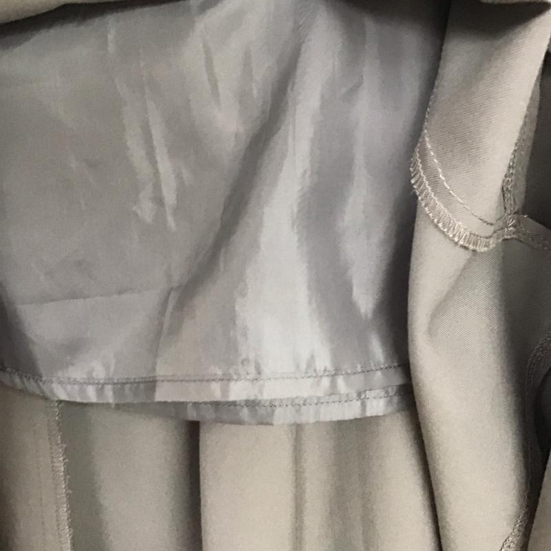 アズールバイマウジー AZUL BY MOUSSY スカート ロングスカート 268FSC31-032E アシンメトリースカート ロングフレアスカート S 無地 灰 / グレー /  レディース USED 古着 中古 10136504