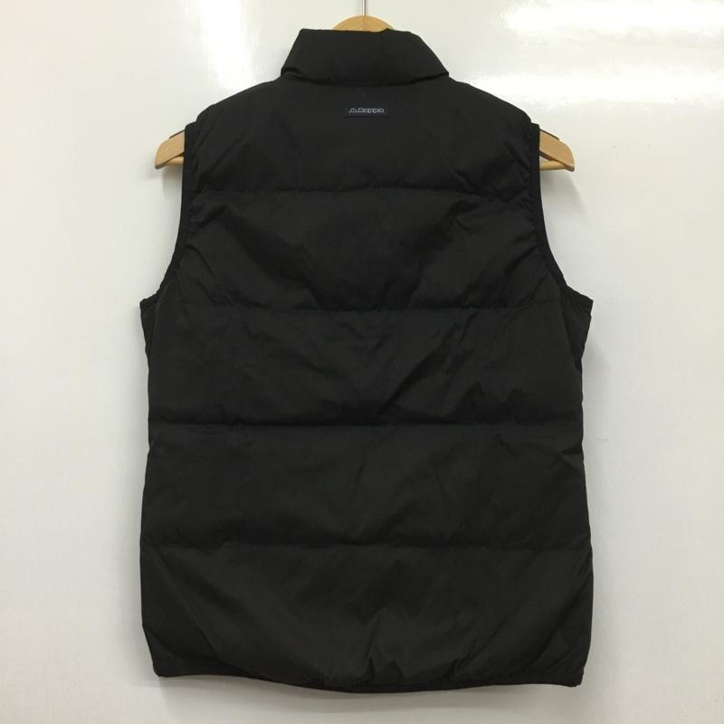 カッパ Kappa ベスト ベスト KG962VE72 ダウンベスト スポーツウェア タグ付き M ワンポイント 黒 / ブラック /  レディース USED 古着 中古 10136513