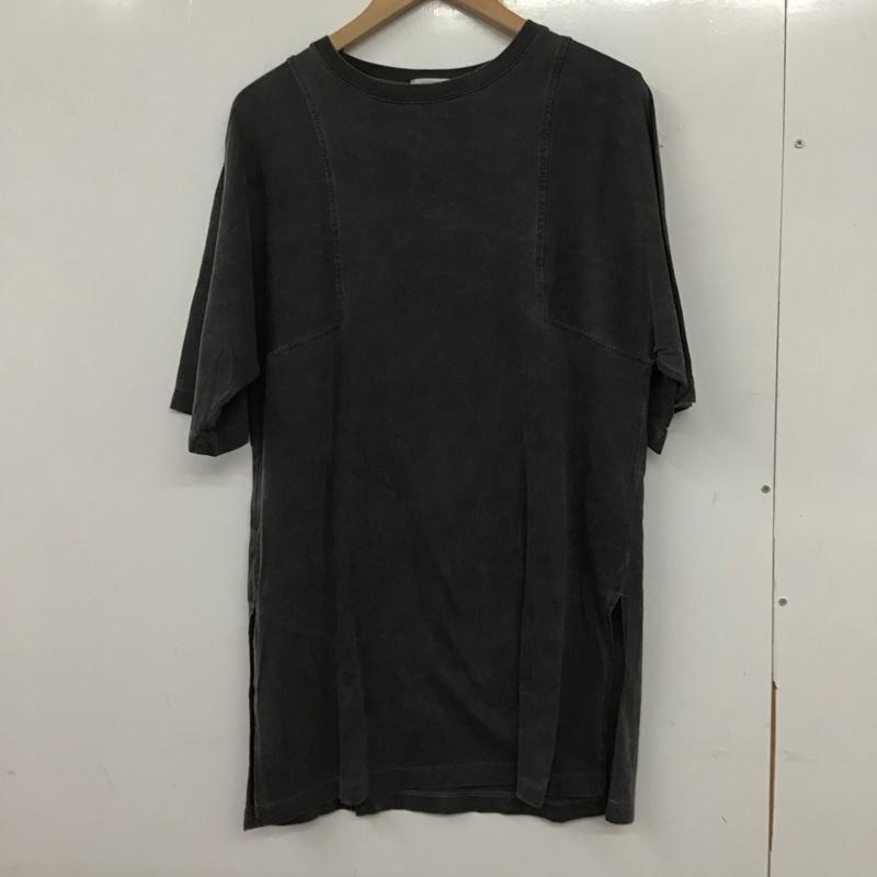 ローリーズファーム LOWRYS FARM Tシャツ 半袖 FREE 無地 チャコールグレー / チャコールグレー /  レディース USED 古着 中古 10136519