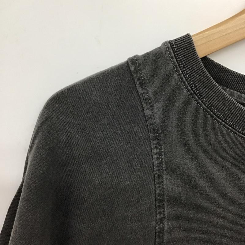 ローリーズファーム LOWRYS FARM Tシャツ 半袖 FREE 無地 チャコールグレー / チャコールグレー /  レディース USED 古着 中古 10136519