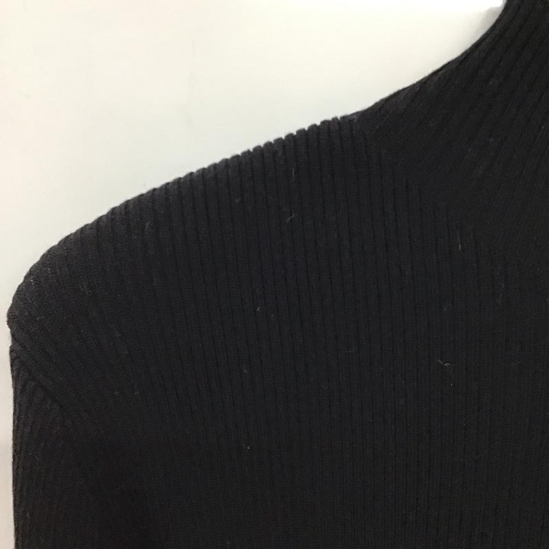 スライ SLY ワンピース ひざ丈スカート 030HAA73-1481 2 無地 黒 / ブラック /  レディース USED 古着 中古 10136529