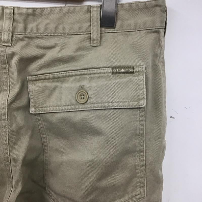 コロンビア Columbia パンツ チノパン チノパン スリムパンツ カジュアルパンツ 32インチ 無地 ベージュ / ベージュ /  メンズ USED 古着 中古 10136568