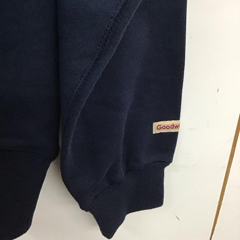 グッドウェア Goodwear パーカー 長袖 長袖パーカー プルオーバーパーカー スウェット XL 無地 紺 / ネイビー /  メンズ USED 古着 中古 10136573