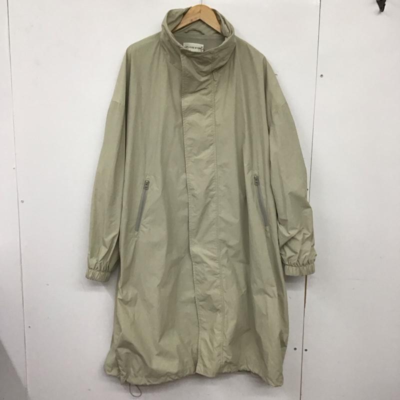 ラファッジストア LAFUDGE STORE ジャケット、上着 ジャケット、ブレザー ジップアップジャケット ナイロンジャケット アウター ロングジャケット L 無地 灰 / グレー /  メンズ USED 古着 中古 10136602