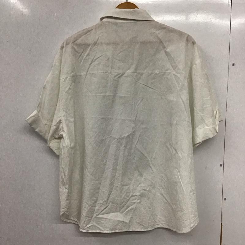 ザラ ZARA シャツ、ブラウス 半袖 S 無地 白 / ホワイト /  レディース USED 古着 中古 10136609