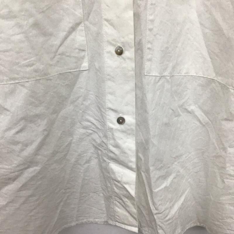 ザラ ZARA シャツ、ブラウス 半袖 S 無地 白 / ホワイト /  レディース USED 古着 中古 10136609