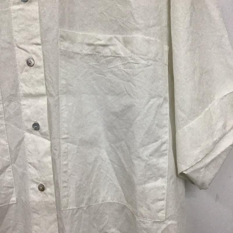 ザラ ZARA シャツ、ブラウス 半袖 S 無地 白 / ホワイト /  レディース USED 古着 中古 10136609