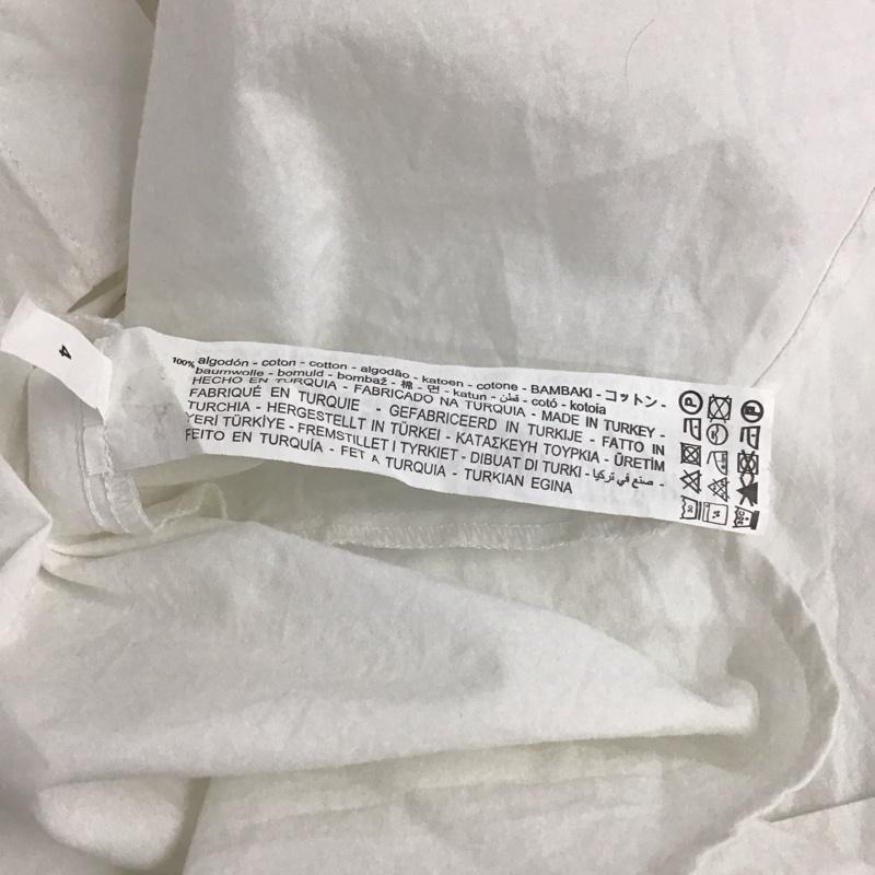ザラ ZARA シャツ、ブラウス 半袖 S 無地 白 / ホワイト /  レディース USED 古着 中古 10136609