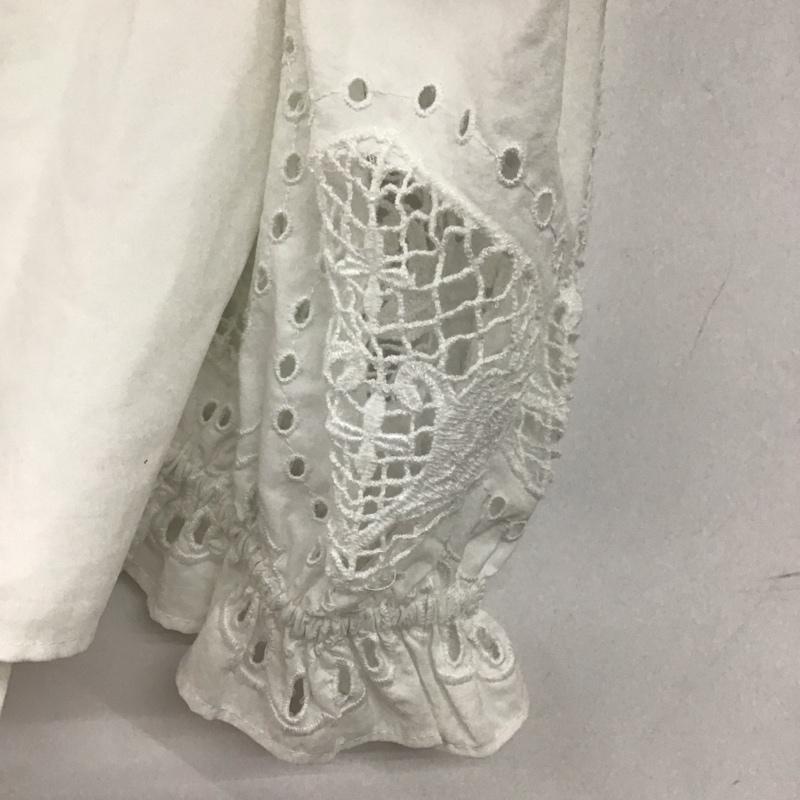 ザラ ZARA シャツ、ブラウス 半袖 S 無地 白 / ホワイト /  レディース USED 古着 中古 10136626