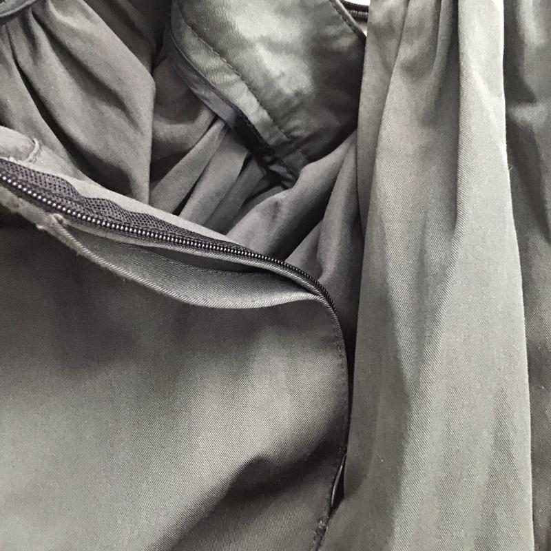 ザラ ZARA スカート ひざ丈スカート XS 無地 チャコールグレー / チャコールグレー /  レディース USED 古着 中古 10136631