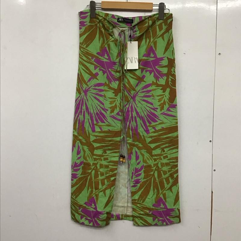 ザラ ZARA スカート ロングスカート XS  マルチカラー / マルチカラー /  レディース USED 古着 中古 10136640
