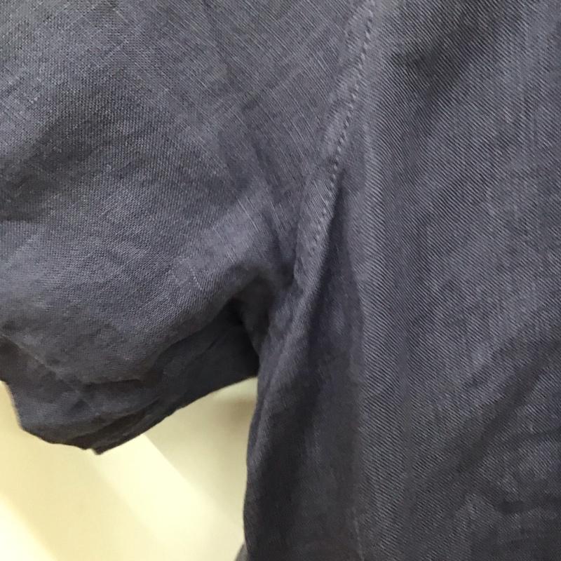 エコアルフ ECOALF シャツ、ブラウス 半袖 半袖シャツ 無地シャツ ポケットシャツ L 無地 紫 / パープル /  メンズ USED 古着 中古 10136665